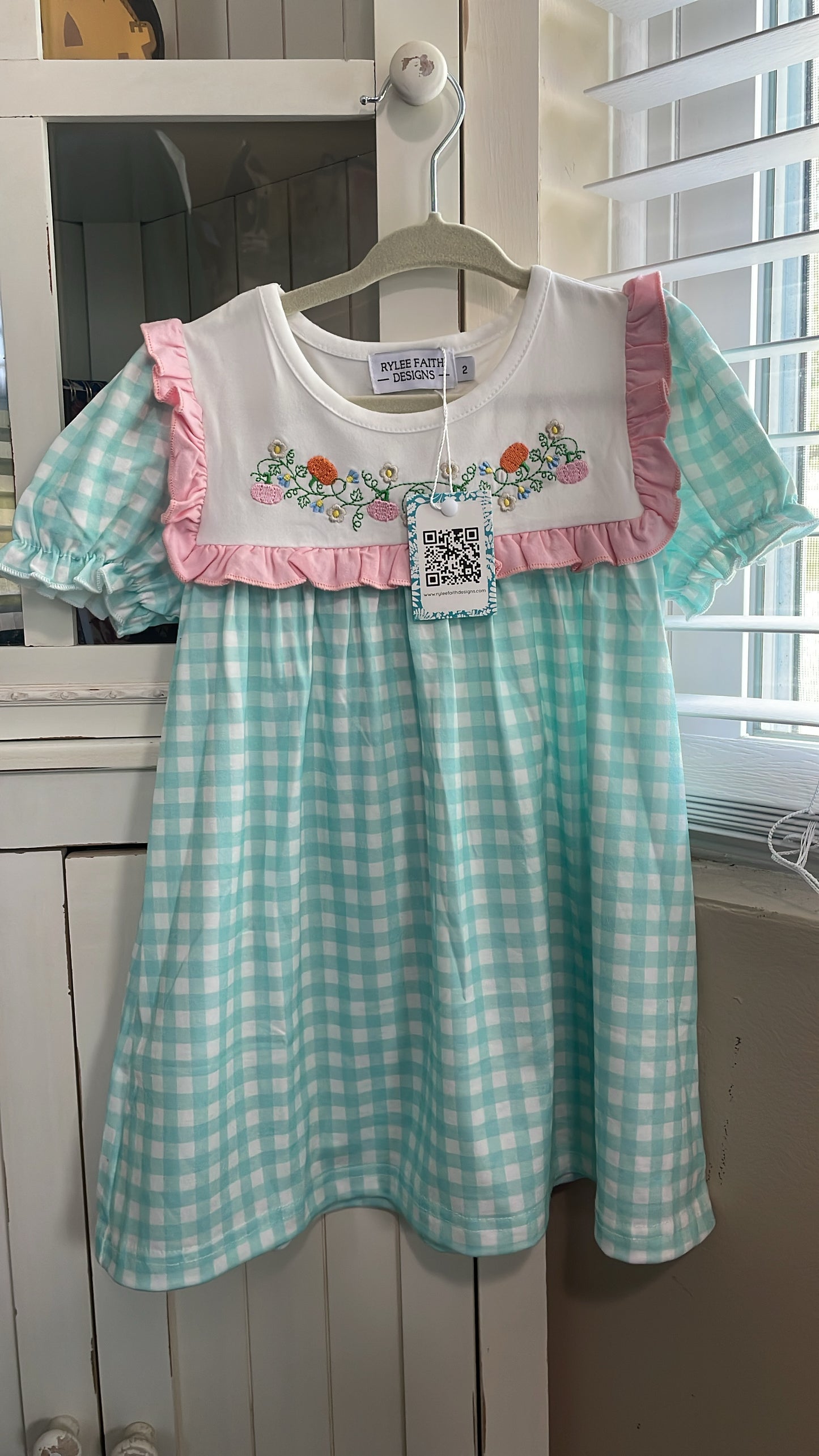 New Plaid Dress Pumpkin (RFD)